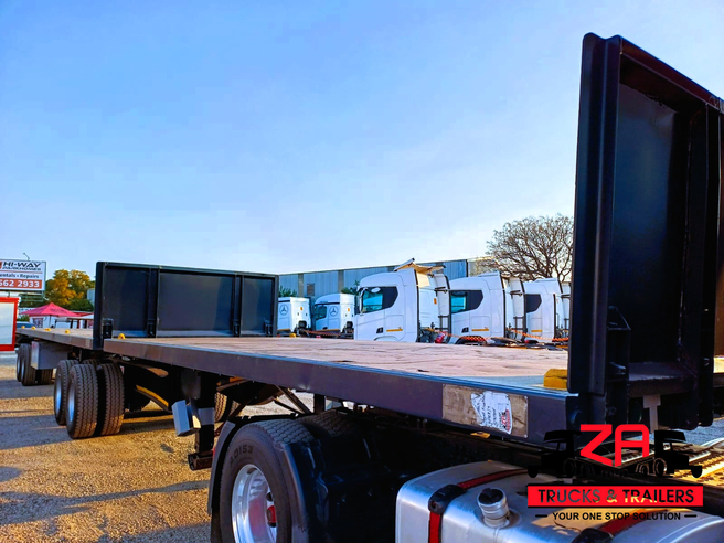 2018 HENRED FRUEHAUF SUPERLINK FLAT DECK TRAILER